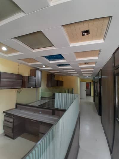 Sami furnished office for rent 960sqft in shahar e Faisal.