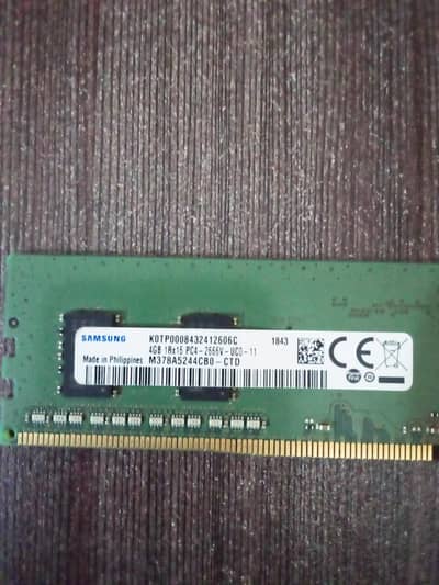 4gb ddr4 Ram 2666 mhz Desktop