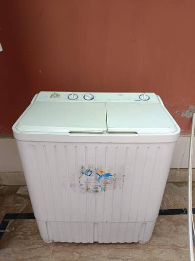 Haier Wash+Dry Twin Tub Semi-Automatic