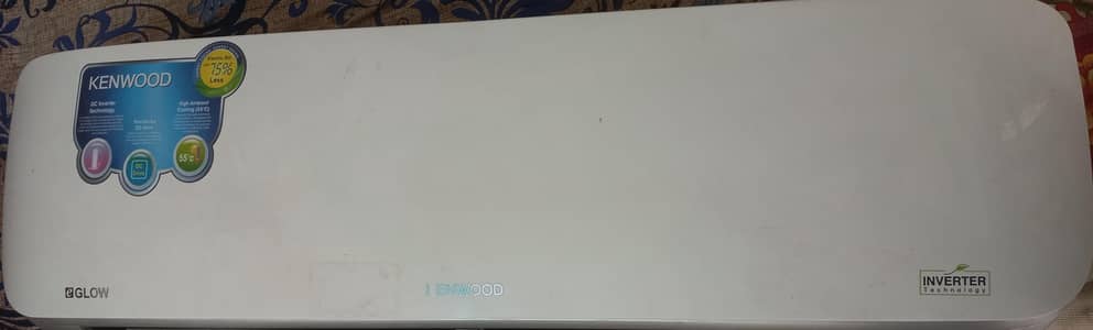 Kenwood dc inverter 1.5 bilkul new ha 10/10 ha total original no repir
