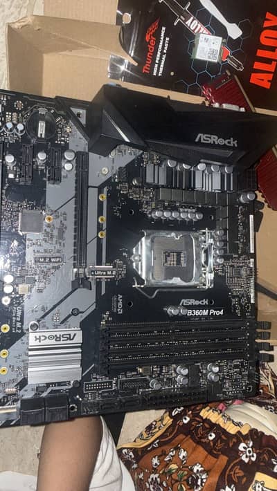 Asus rock motherboard b360m pro4 9th gen support chipset lga1151