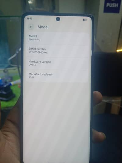 Google pixel 6 pro