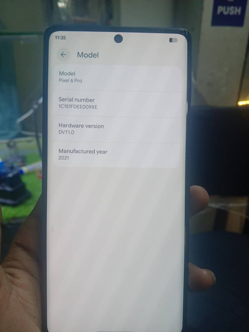Google pixel 6 pro 0