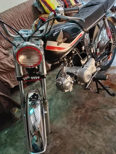 Super star  Converted to Honda 70