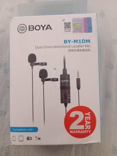 BOYA original dual mic for sale