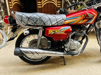 HONDA CG125 2025 MODEL & 2026 STICKER