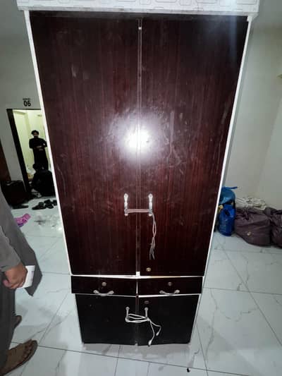 Double door cupboard