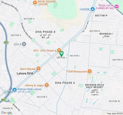 1 Kanal Plot For Sale In DHA Phase 6 J 474