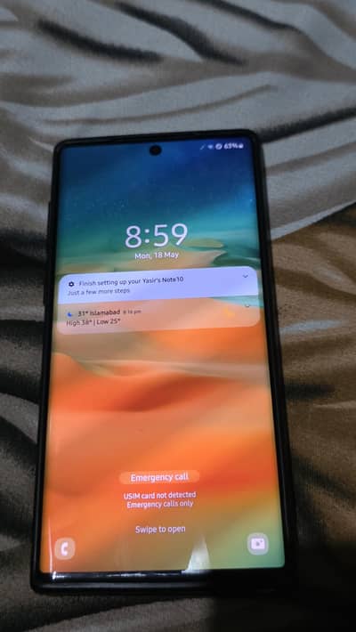 Samsung Galaxy Note 10 5G 12gb Ram 256gb Rom