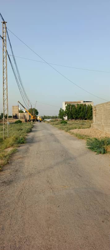 Saadi Garden block 2 135 sq yd Corner Plot Available
