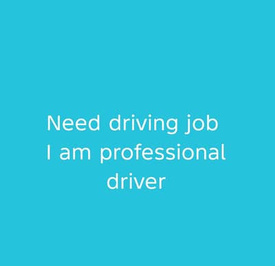 I am driver 12 sall experience  VIP moment protocol  m b Kam kia h