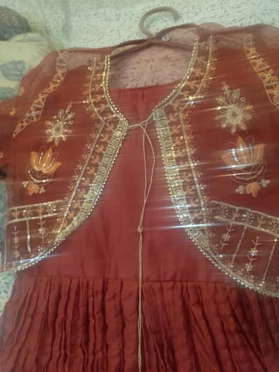 Red Long Frock