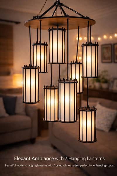 Multi Colour Fanoos For Wall