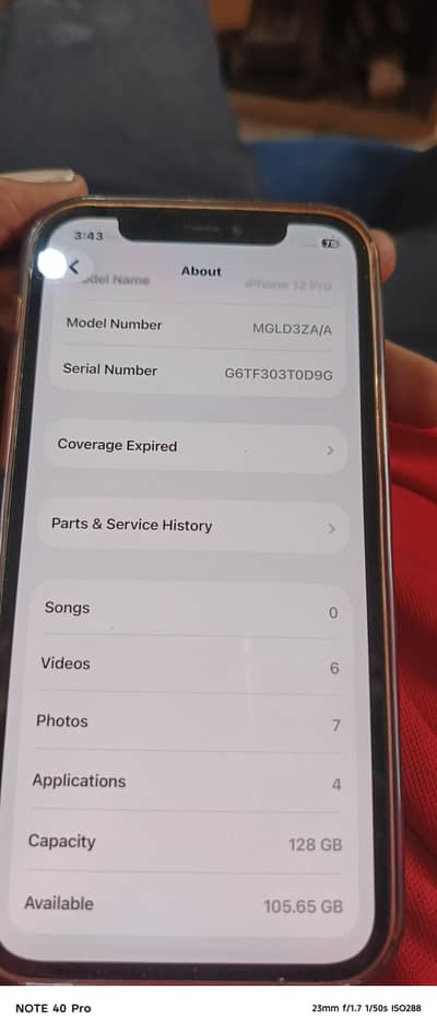 iphone 12pro dual sim pta apparottery 79 pack sat and box  03101335679
