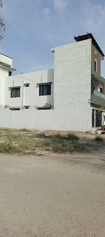 Saadi Garden block 3 West Open Corner Plot Sale