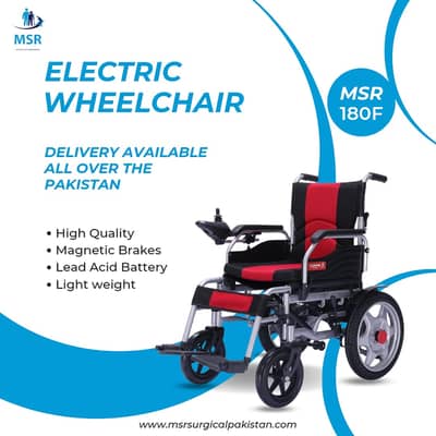 Electric Wheelchair in Lahore | Best Price Foldable Power Wheelchair