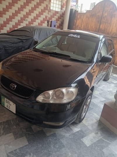 Toyota Corolla Black Color Available For Sale
