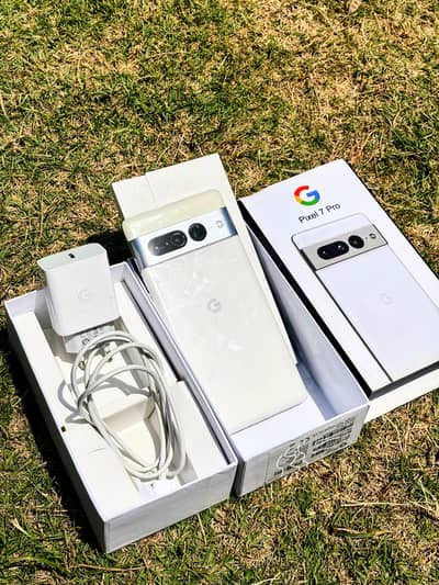 Google Pixel 7pr (12/128GB)PTA Approved 10/10 condition new