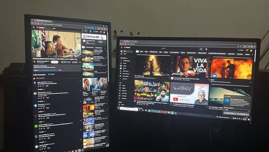 Dell Pc With Monitors