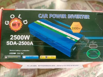 2500W Car Power Inverter SDA-2500A 12V to 220V only 3 days used urgent
