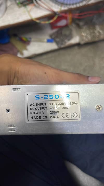 power supply 12v 20am