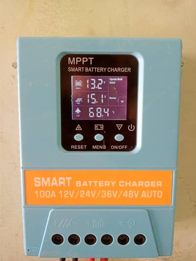 100A MPPT Smart Battery Charger Solar 12V 3 days used ugent sale