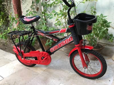 Kids Bicycle with Front Basket & Carrier