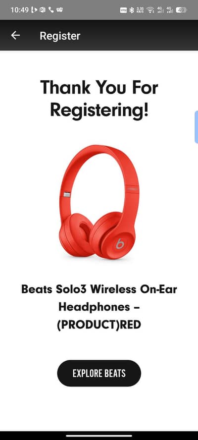 Sony MDR-XB950BT Red Like new condition 100%orignal