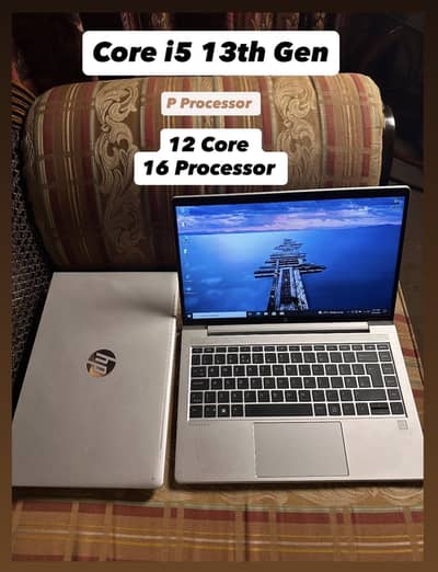 Core i5 13th Gen Laptop 12 Core 16 Processor HP 440 g9 g10 Probook