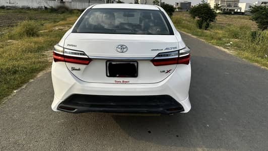Toyota Corolla Altis Grande X CVT-i 1.8 black interior 2025