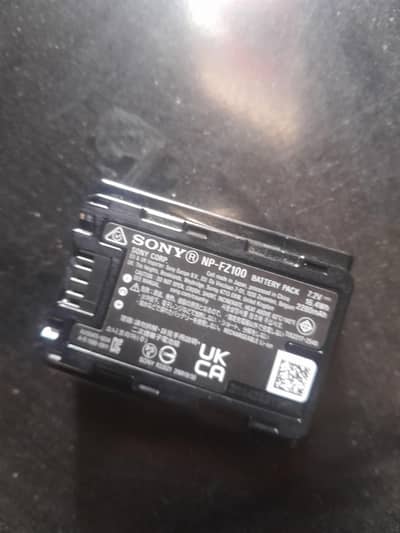 sony FZ100 battery