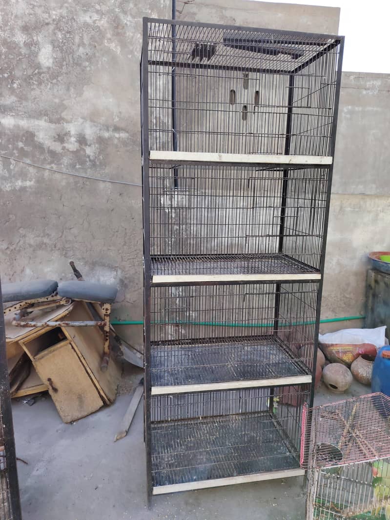 2 cages 4 portion 2