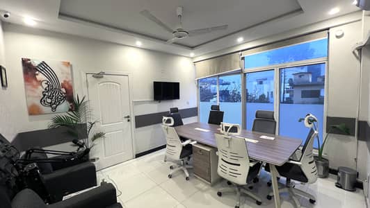 Office for Rent | 750 Sqft | Fully Furnished | Kitchen & Bathroom
