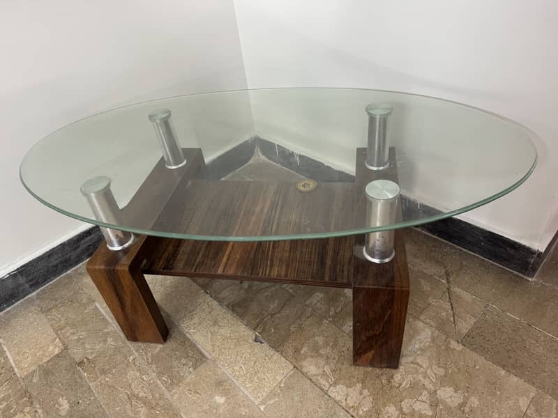 Centre table with 2 side tables 1