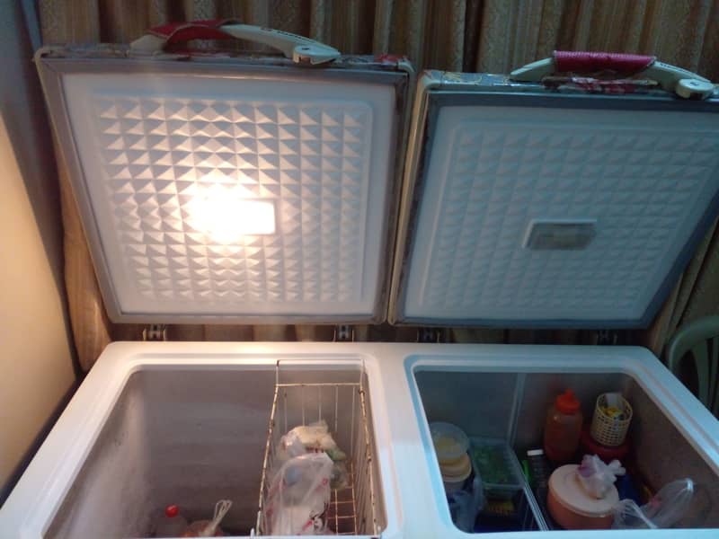 Dawlance deep frezer double door 2