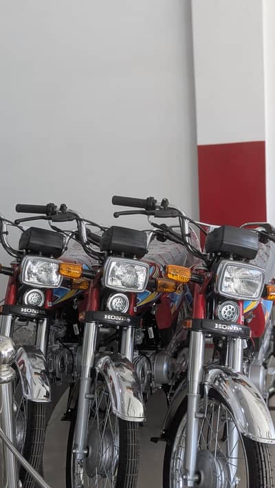 Brand New Honda CD 70 Open Letter
