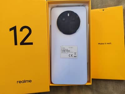 realme 12 official pta 256Gb With Box in worienty All ok Urgent sale