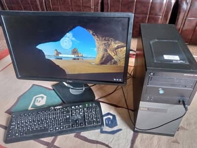 Dell Core i5-4 gen + Display 24inch+ keyboard