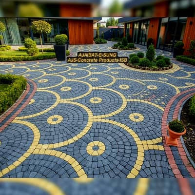 Concrete Tuff Pavers / Tiles / Benches / Fountains / Planters / More