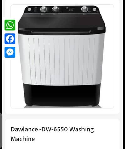 Brand new Box pack dawlance DW6550 washing machine