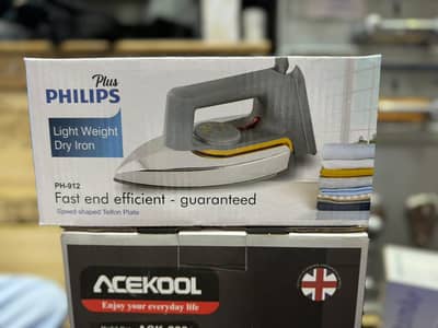 National Pansonic Dry Iron Light weight Travel Iron 1000w O32148O966O