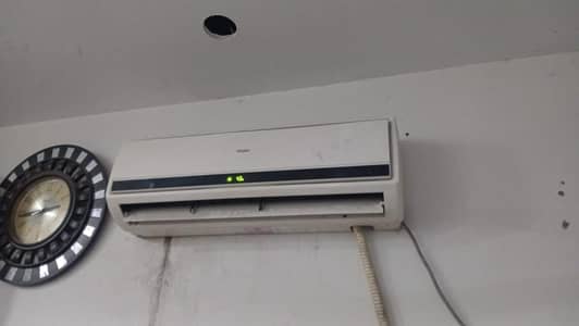 AC HAIER 1TON ALL OK GASS FULL GANIOUN