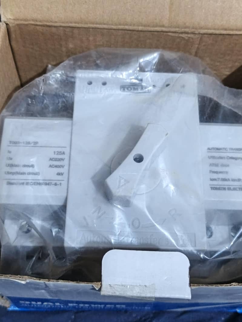 ATS switch Auto  conversion 125 amp boxpacked 3