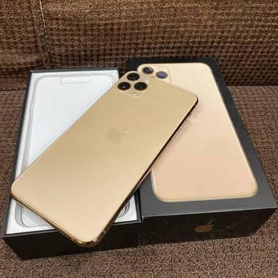 Iphone 11 Pro Max Non PTA 256GB With Box Sim Wrking 1Day Battry Backup