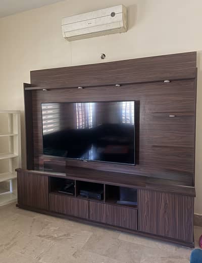 TV Console with Lights
