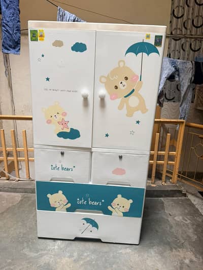 Plastic Almirah for kids clothes