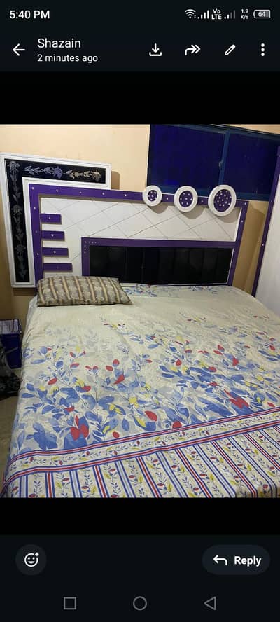 SPACE KE ISSUE HAI IS WAJA SE SELL KARTA HU KING SIZE BED DRESSING