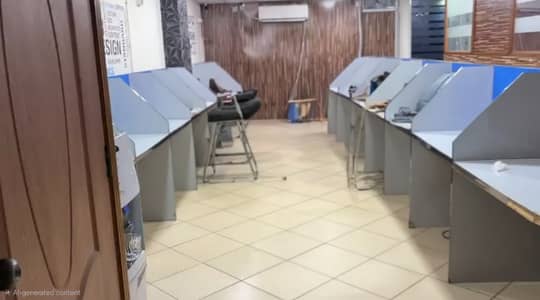 Sami furnished office for rent 2022sqft in shahar e Faisal.