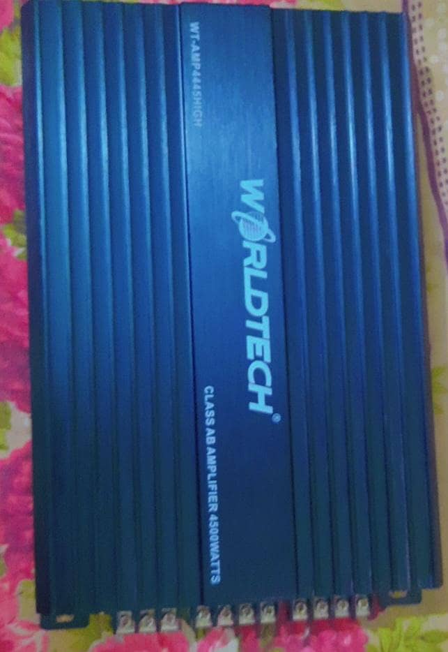 Amplifier & wofer 2