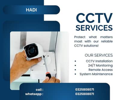 CCTV Camera Installation  Service